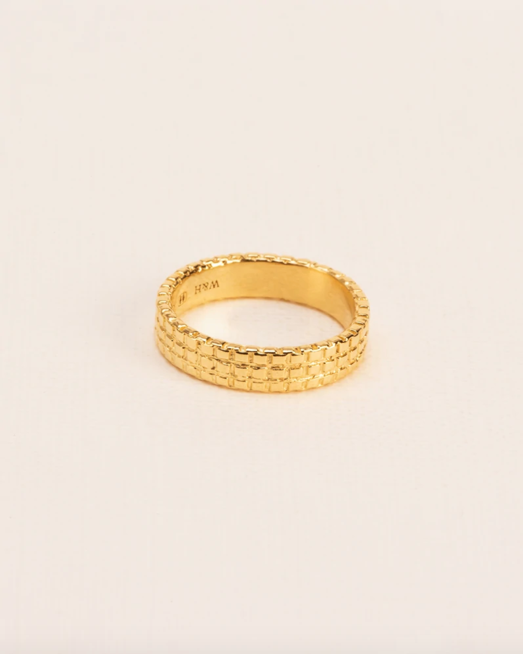 Wouters & Hendrix - RHS001 - chain ring - gold