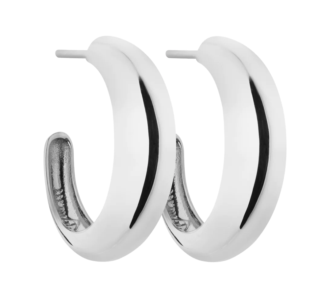 Aynur Abbott - E#87 Globe earrings - silver