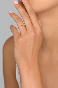 Aynur Abbott - R#11 black diamond ring