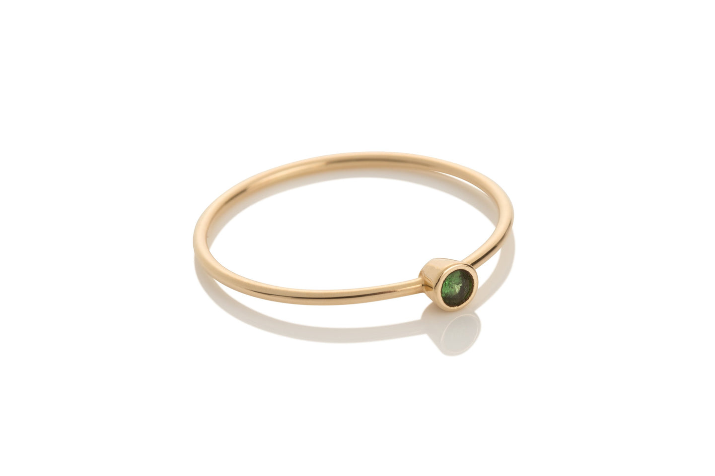 Aynur Abbott - R#10 Emerald gold ring