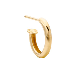 Aynur Abbott - E#44 Gold Hoop medium earring