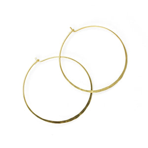 Martine Viergever - Earring - Life big - gold