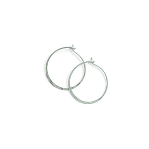 Martine Viergever - Earring - Life small -silver