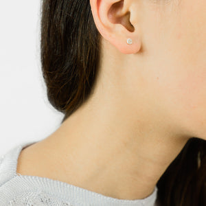 Martine Viergever - Earring - studs small - silver