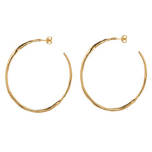 Load image into Gallery viewer, Wouters &amp; Hendrix - ESC00018 - organic shaped hoops - gold
