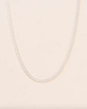 Load image into Gallery viewer, Wouters &amp; Hendrix - NHS009 - Long flat chain necklace - silver
