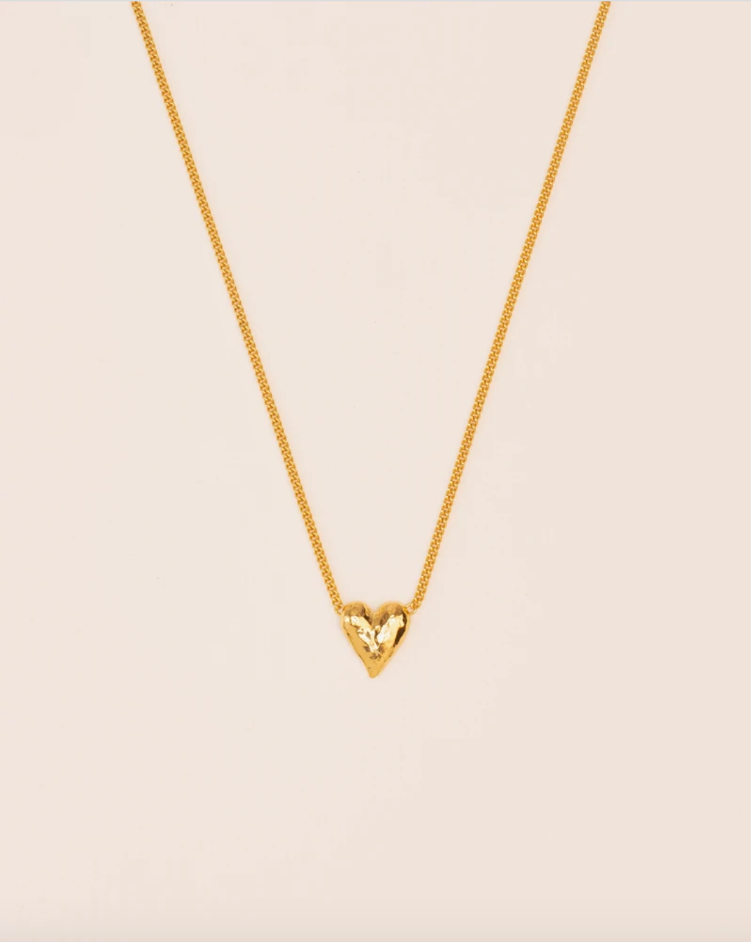 Wouters & Hendrix - NSC063 - heart shaped pendant - silver