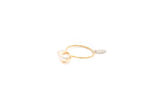 Wouters & Hendrix - RSC033 - freshwater pearl ring - gold