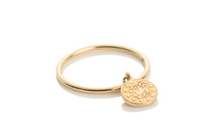 Aynur Abbott - R#24 Gold coin ring