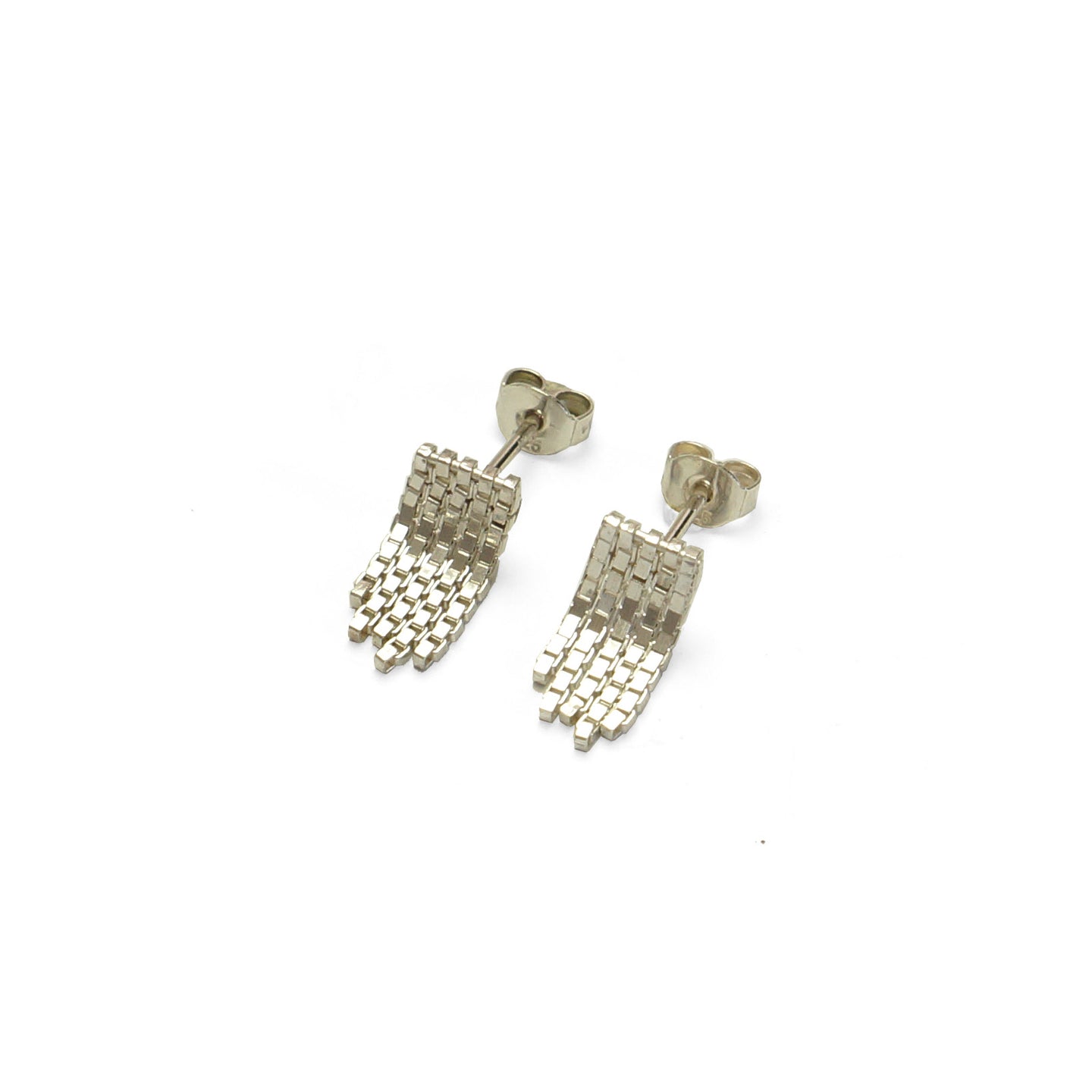 Martine Viergever - Earring - Disco small - silver